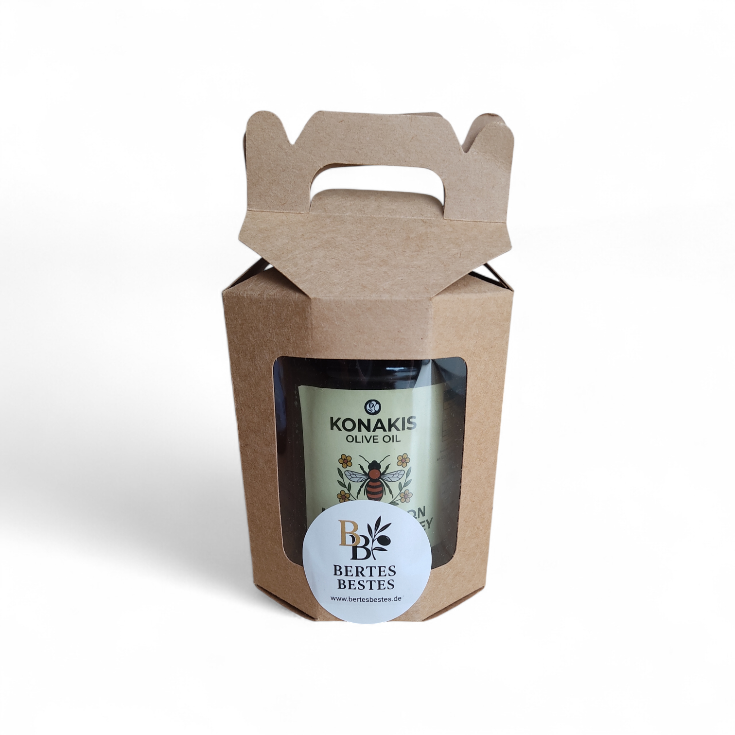 Griechischer Premium Honig als Geschenk verpackt 450g