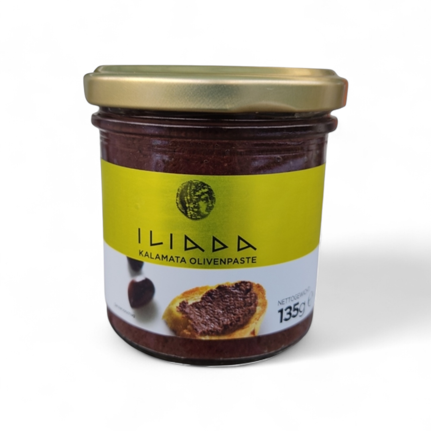 Griechische Kalamata Olivenpaste – Premium Qualität | Iliada – 135 g