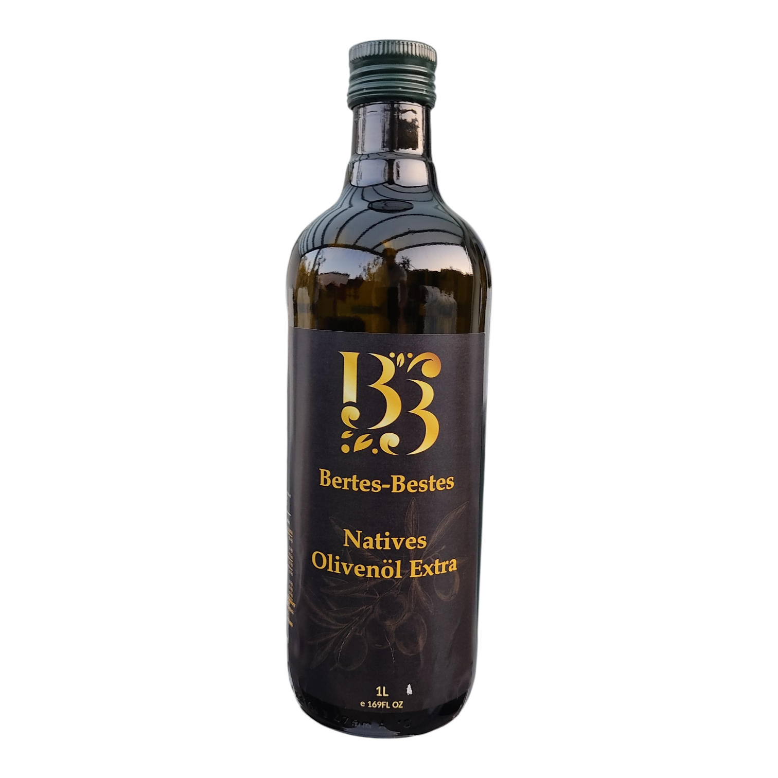 Griechisches Olivenöl extra nativ 1 L – Koroneiki | Bertes-Bestes Premium