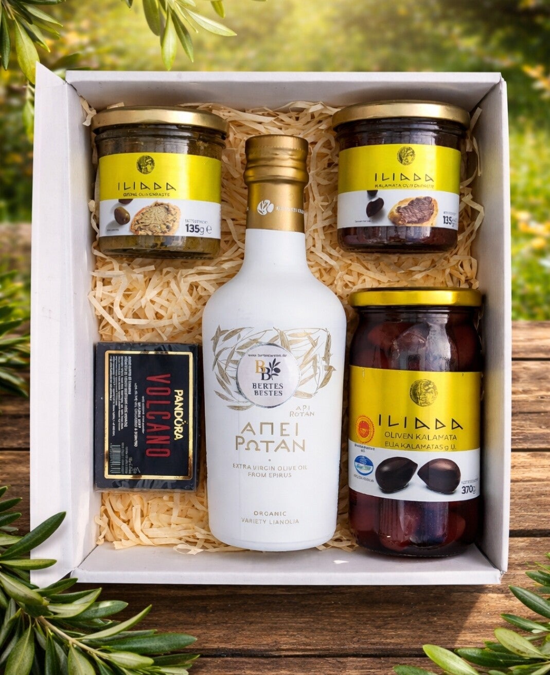 Griechisches Premium-Geschenkset – Mediterrane Feinkost & Spezialitäten