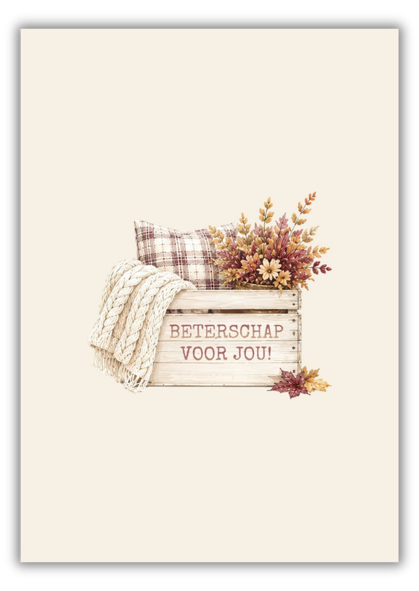 Beterschap voor jou!