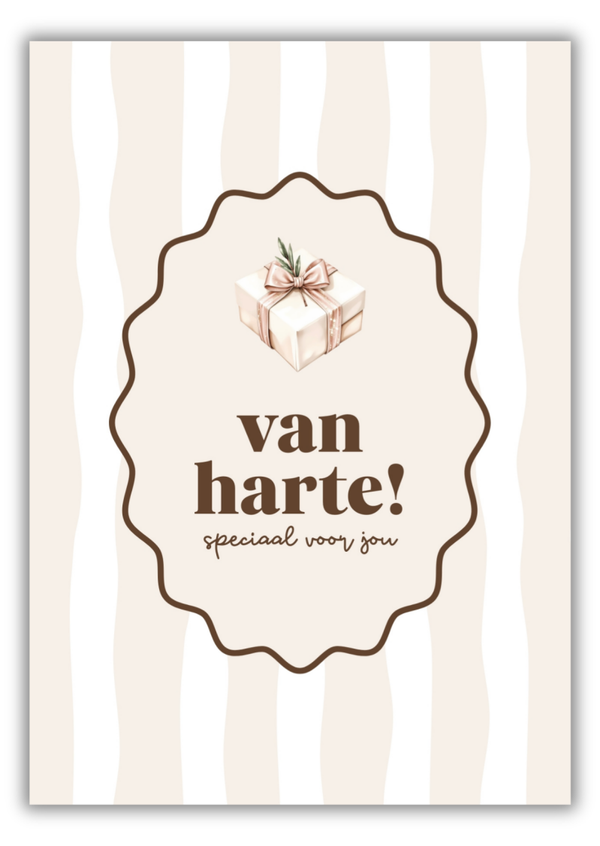 Van harte! – speciaal voor jou