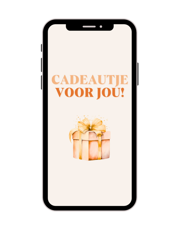 Cadeautje voor jou!