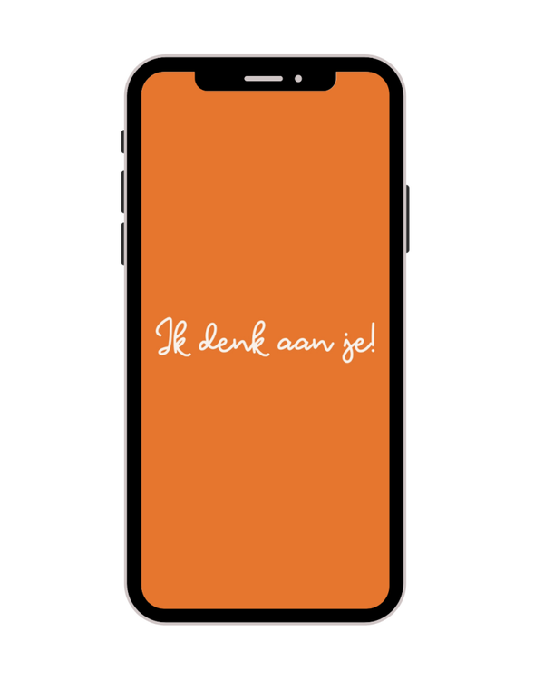 Ik denk aan je!