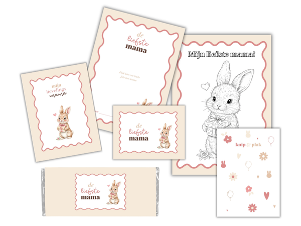 Moederdag set printable