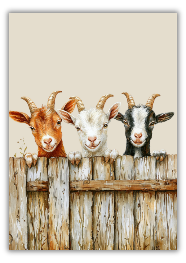 Nieuwsgierige geitjes