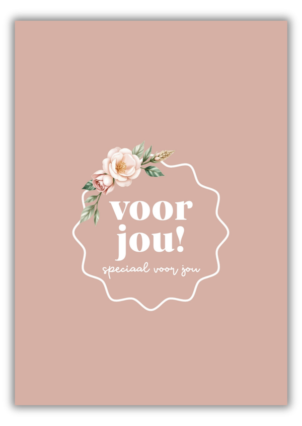 Voor jou – speciaal voor jou