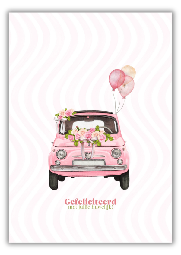 Trouwauto - mat