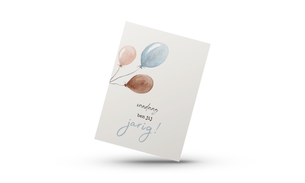 Vrolijke ballonnen voor mannen