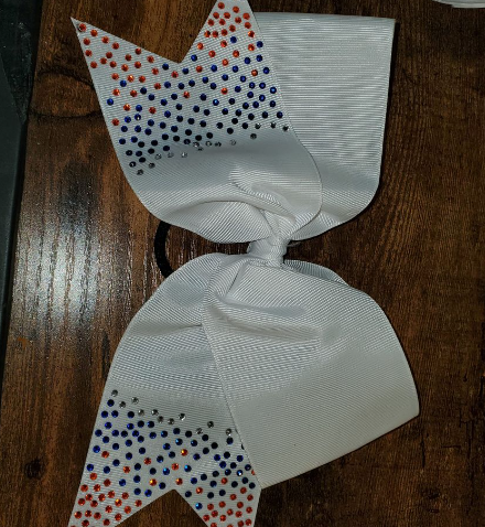 giant rhinestone cheer bows