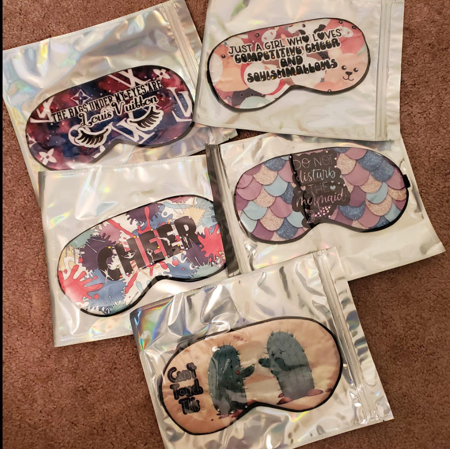 adjustable sleeping face masks