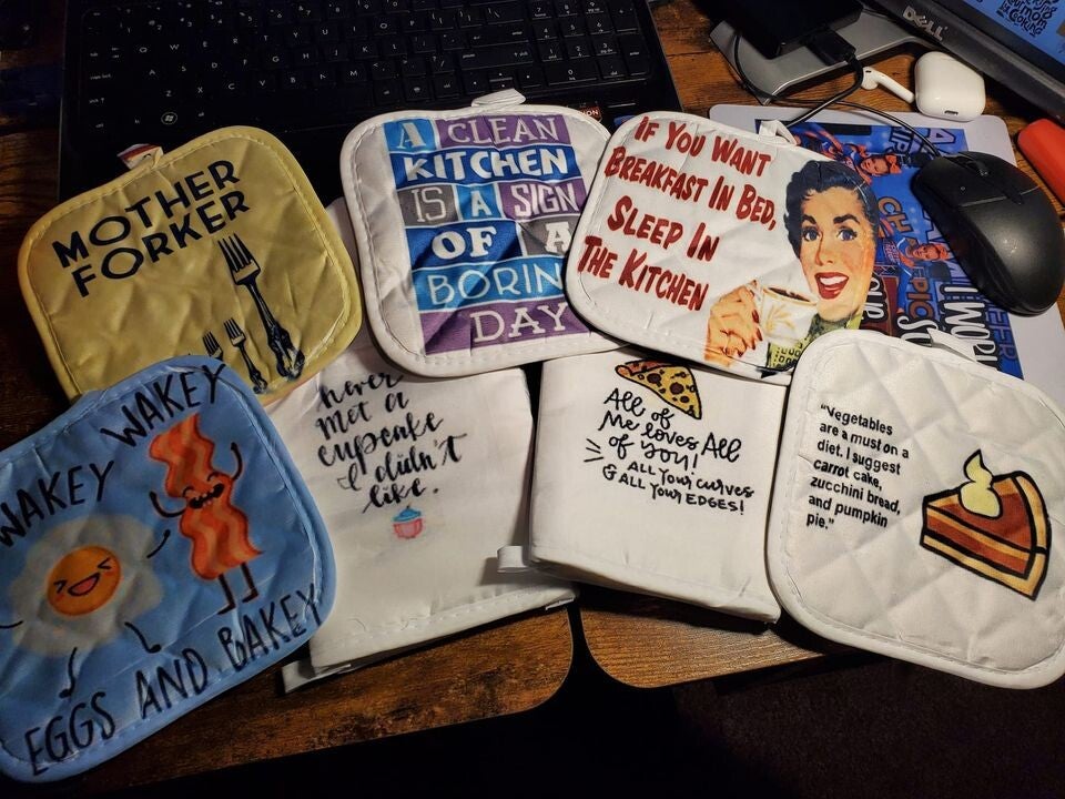 custom potholders