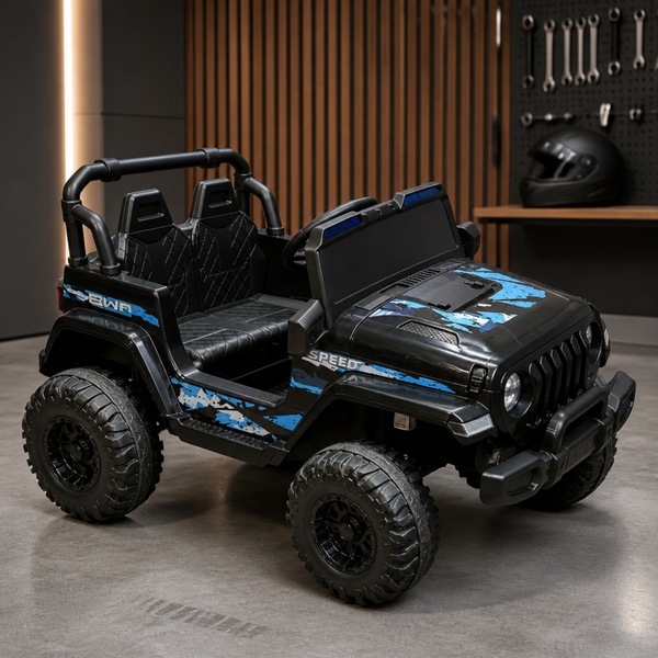 JEEP ÉLECTRIQUE DEUX PLACES POUR ENFANTS