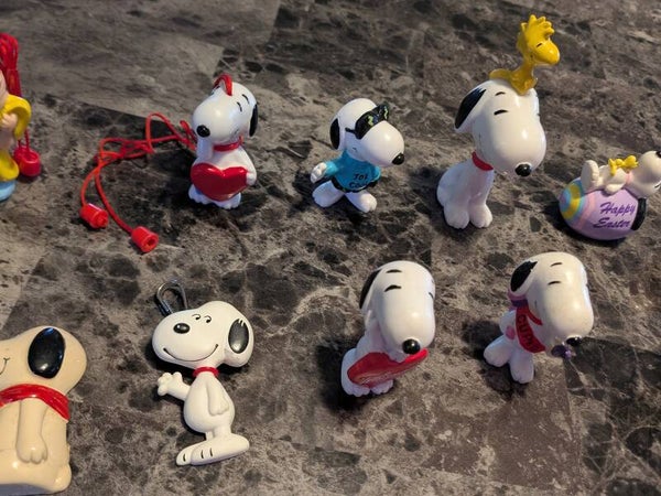 Figurines Snoopy & Charlie Brown