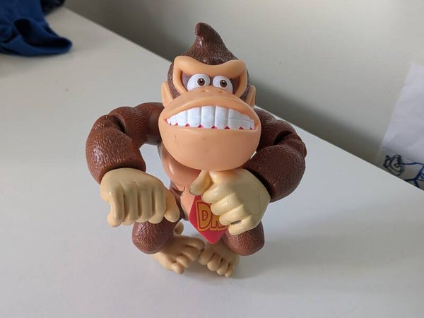 DONKEY KONG articulé en plastique