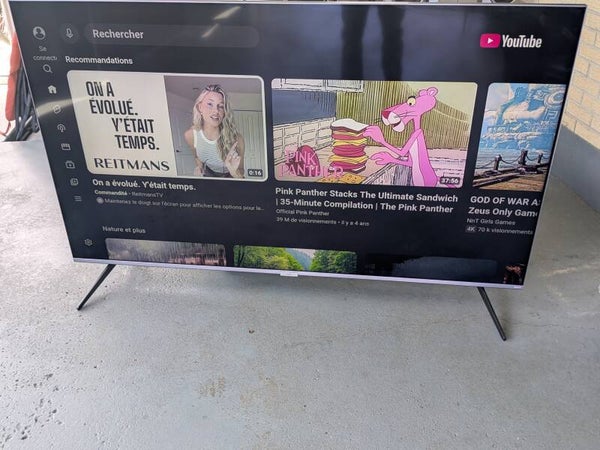 TÉLÉVISEUR 75" 4K UHD SMART TV TCL QLED MINI-LED 2021