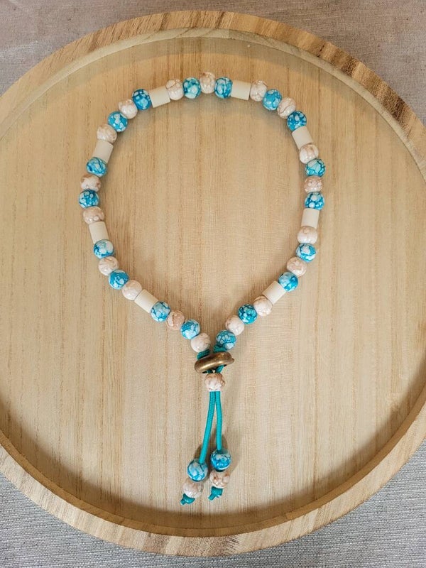 Anti Vlooien- en Tekenband EM-X  Lichtblauw/Aqua