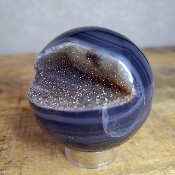 Druzy Agaat Bol 65 mm