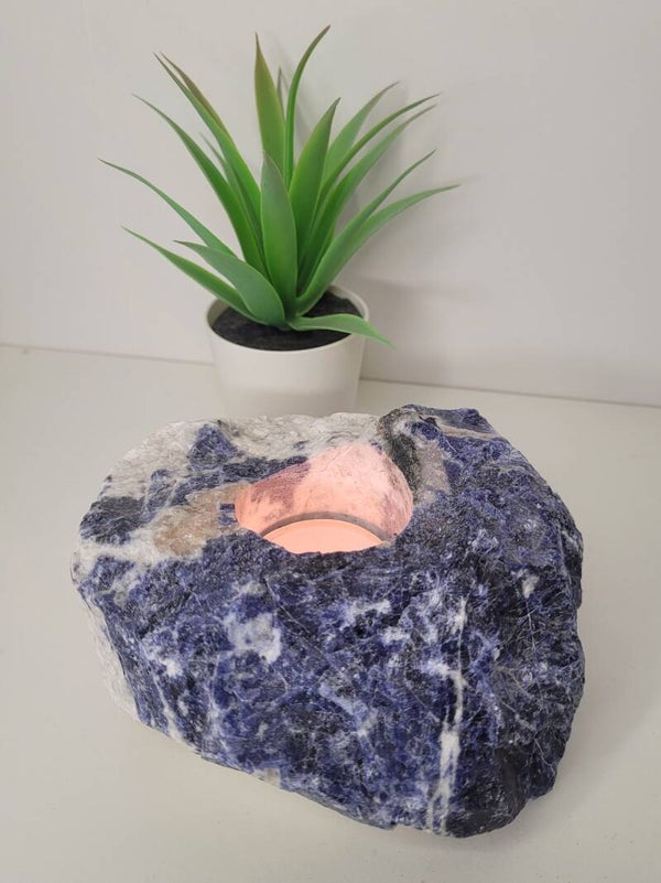 Sodaliet Theelichthouder