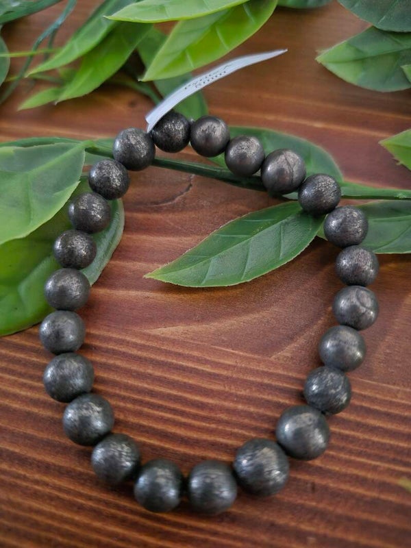 Pyriet kogelarmband 8mm