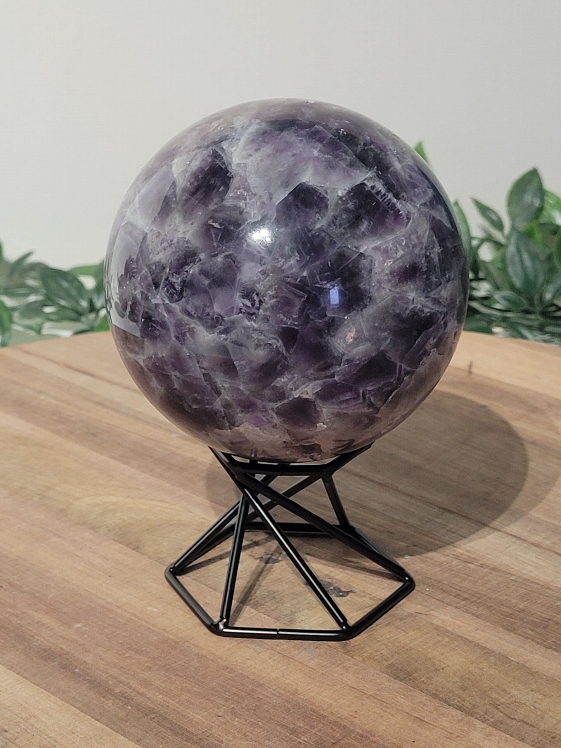 Chevron Amethist Bol 80mm ( nr 179 )