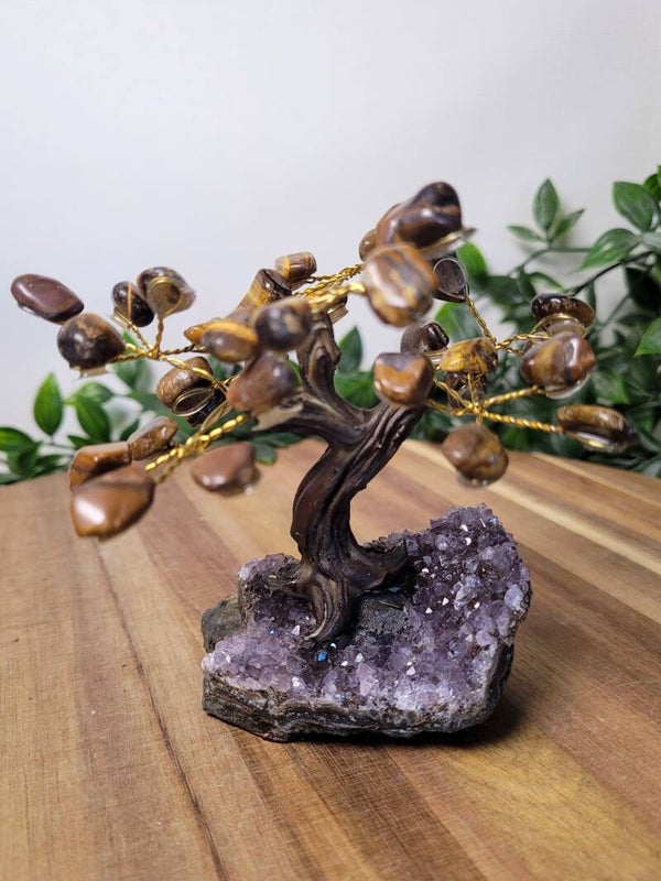 Edelsteen Boom Tijgeroog