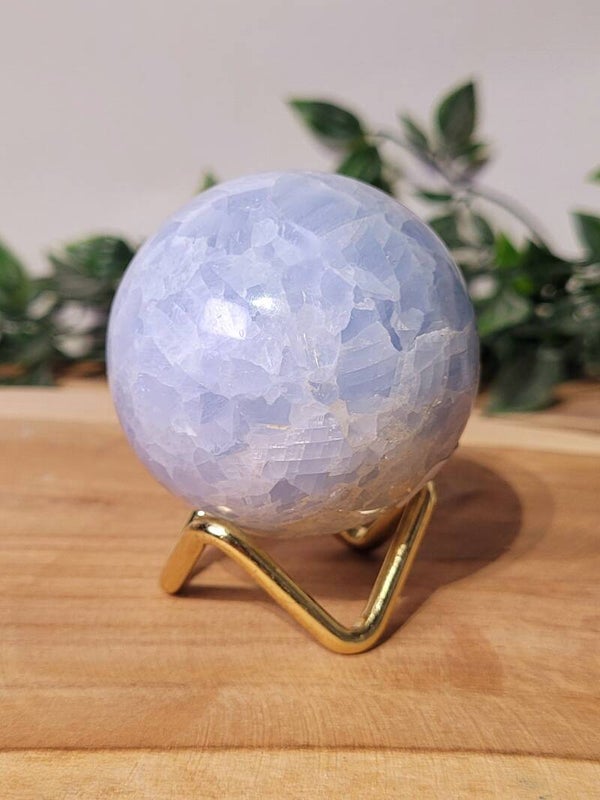 Blauwe Calciet Bol 55mm