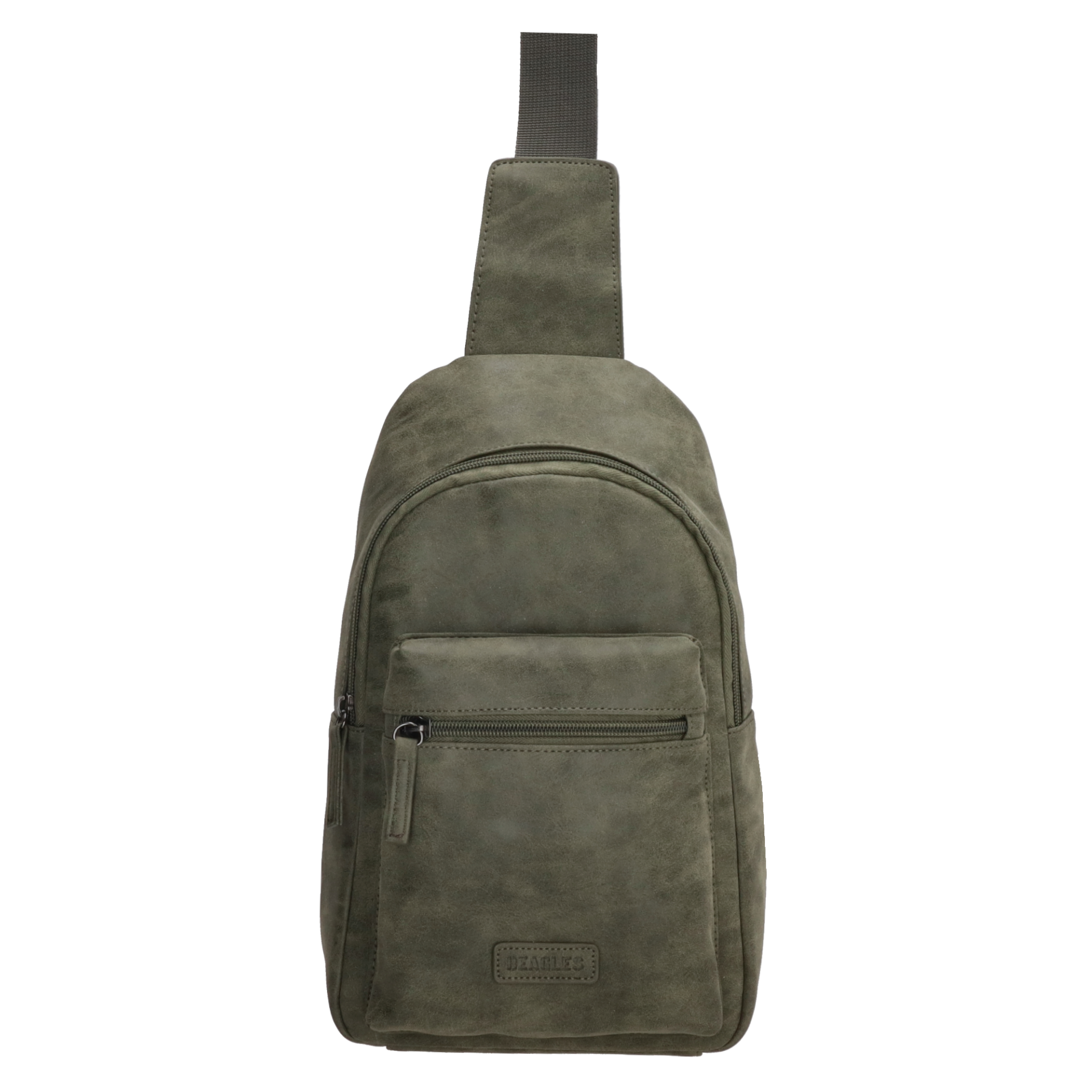 Beagles Arjonilla Schoudertas 'Olijfgroen'