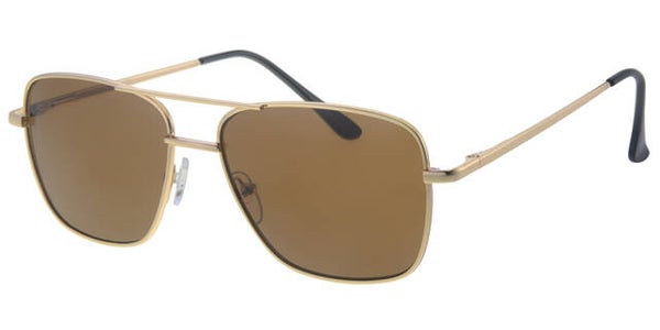 Pilotenbril Brown Solid