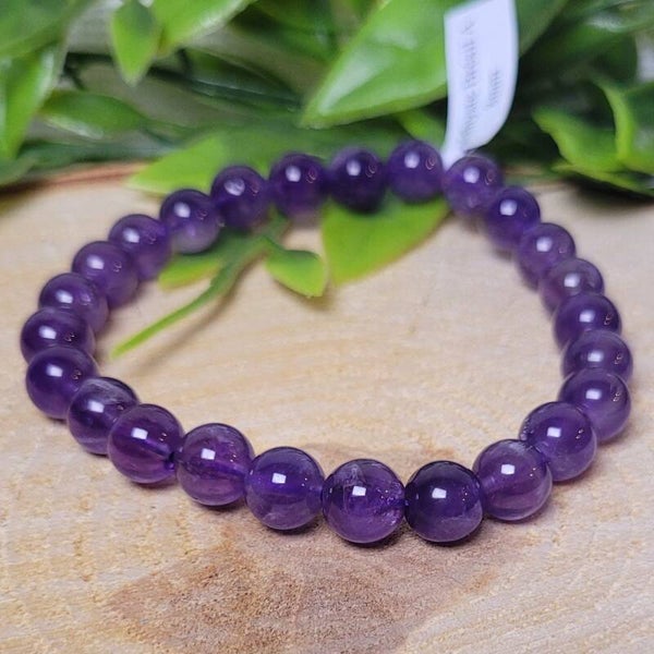 Amethist Brazilie Edelsteen Armband 8mm