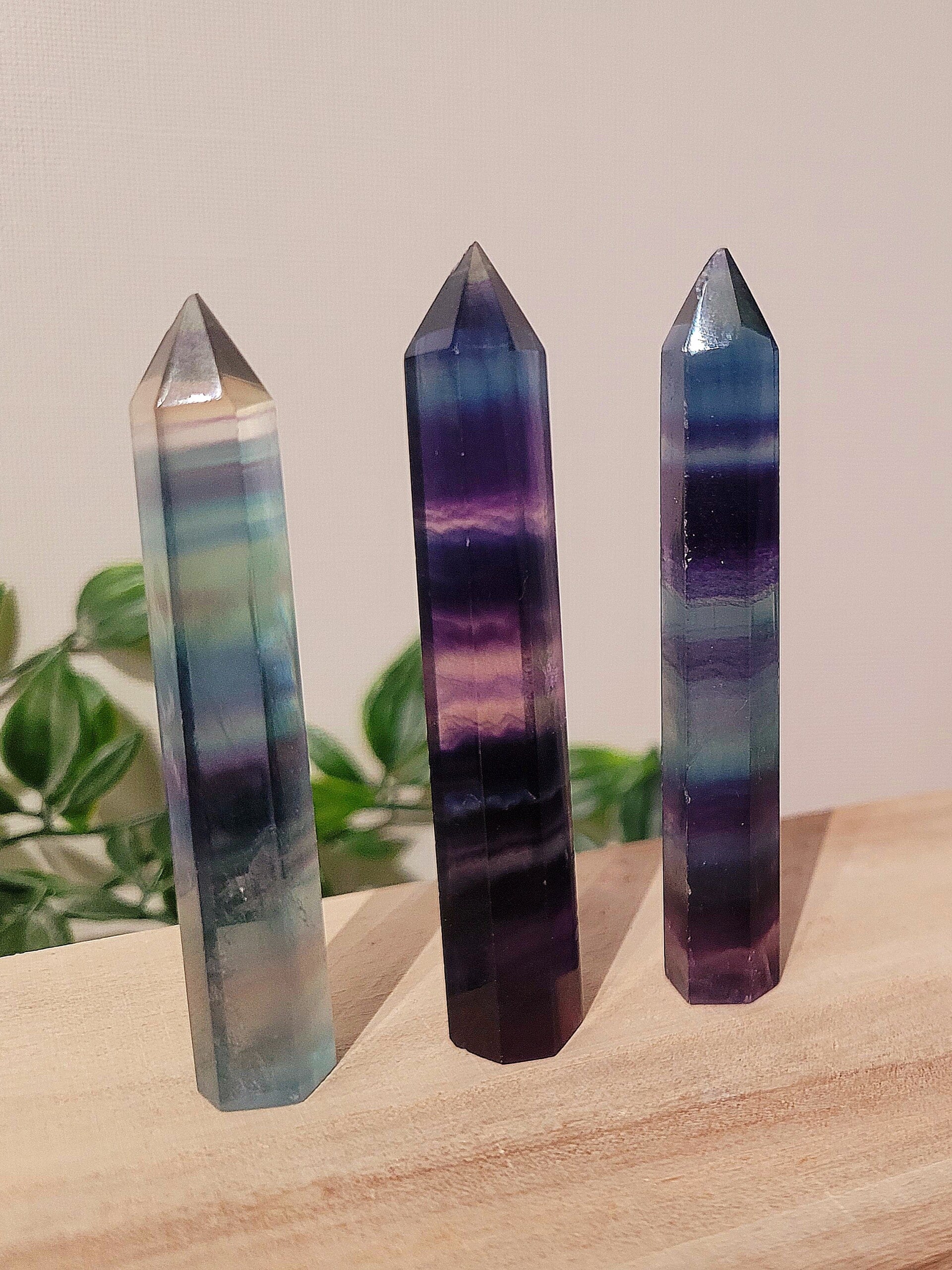 Fluoriet Punten (torens) - Set van 3
