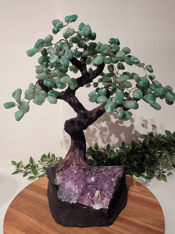 Edelsteen Boom Groene Aventurijn (XL)