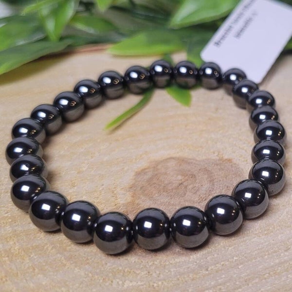 Hematiet Edelsteen Armband 8mm