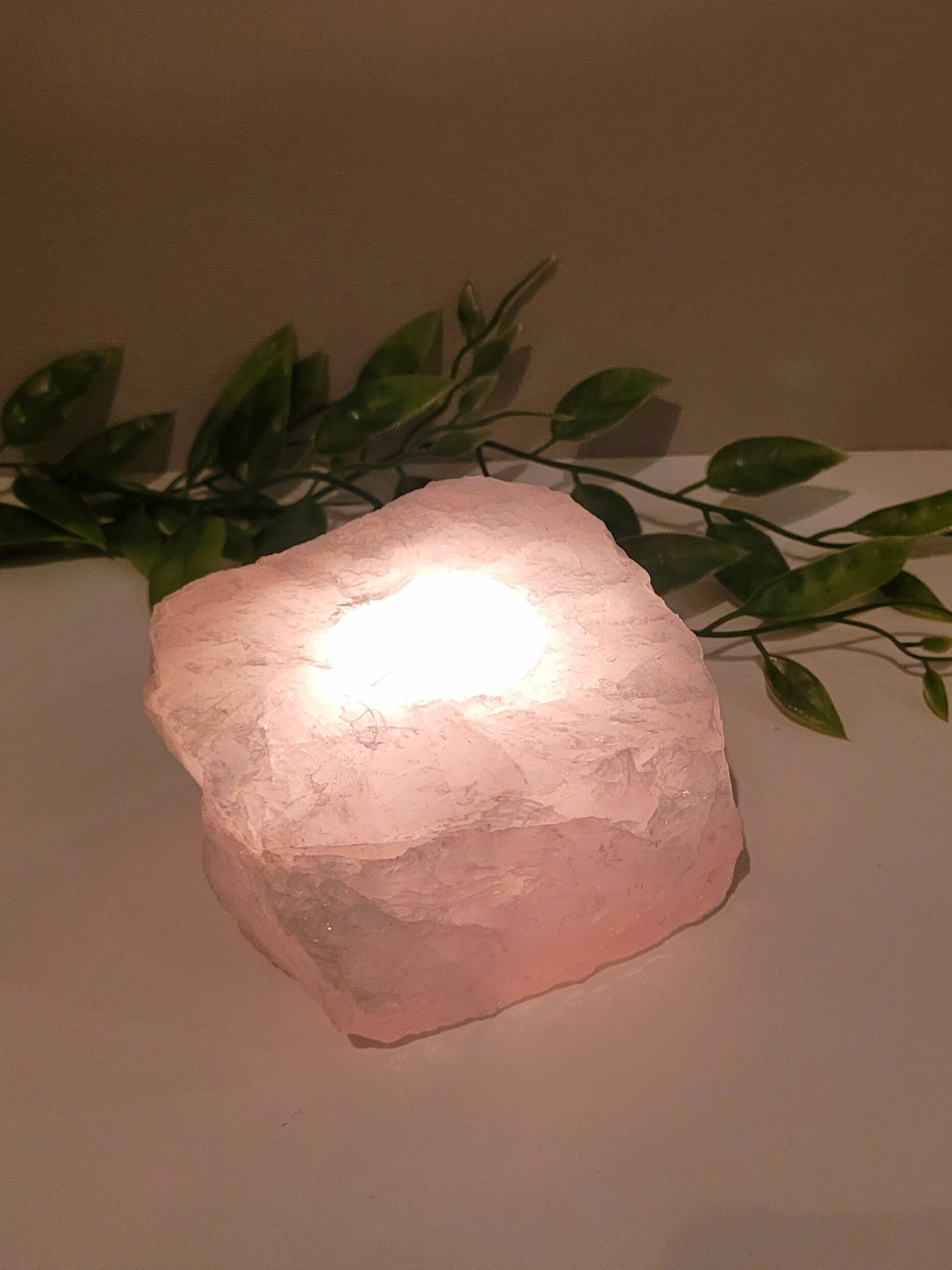 Rozenkwarts Theelichthouder