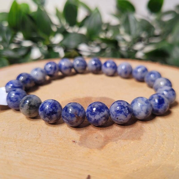 Sodaliet Edelsteen Armband 8mm