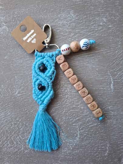 handgefertigte Makrameewelle "VERANKERT"