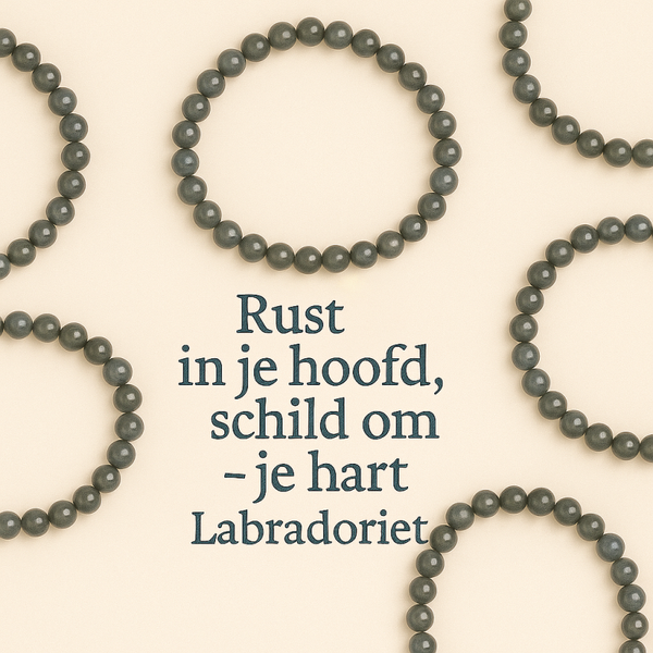 Labradoriet Kogelarmband | 6 mm