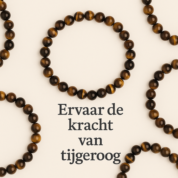 Tijgeroog Mix Kogelarmband | 4 mm