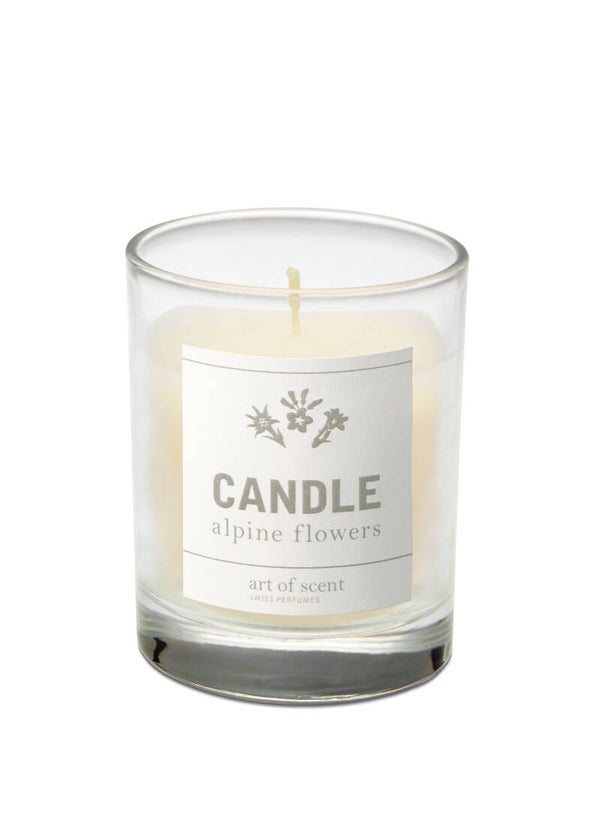 Bougie parfumée en verre