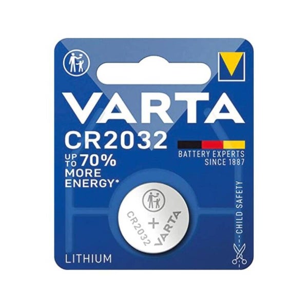 Piles VARTA Professional Electronics - CR2032 -  Lithium - Blister 1 pce