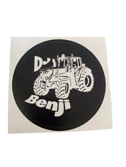 Sticker 'Dj Benji'