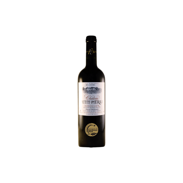 Château Petit Pierre 2021 Bordeaux Récoltant Offre carton de 6 bouteilles