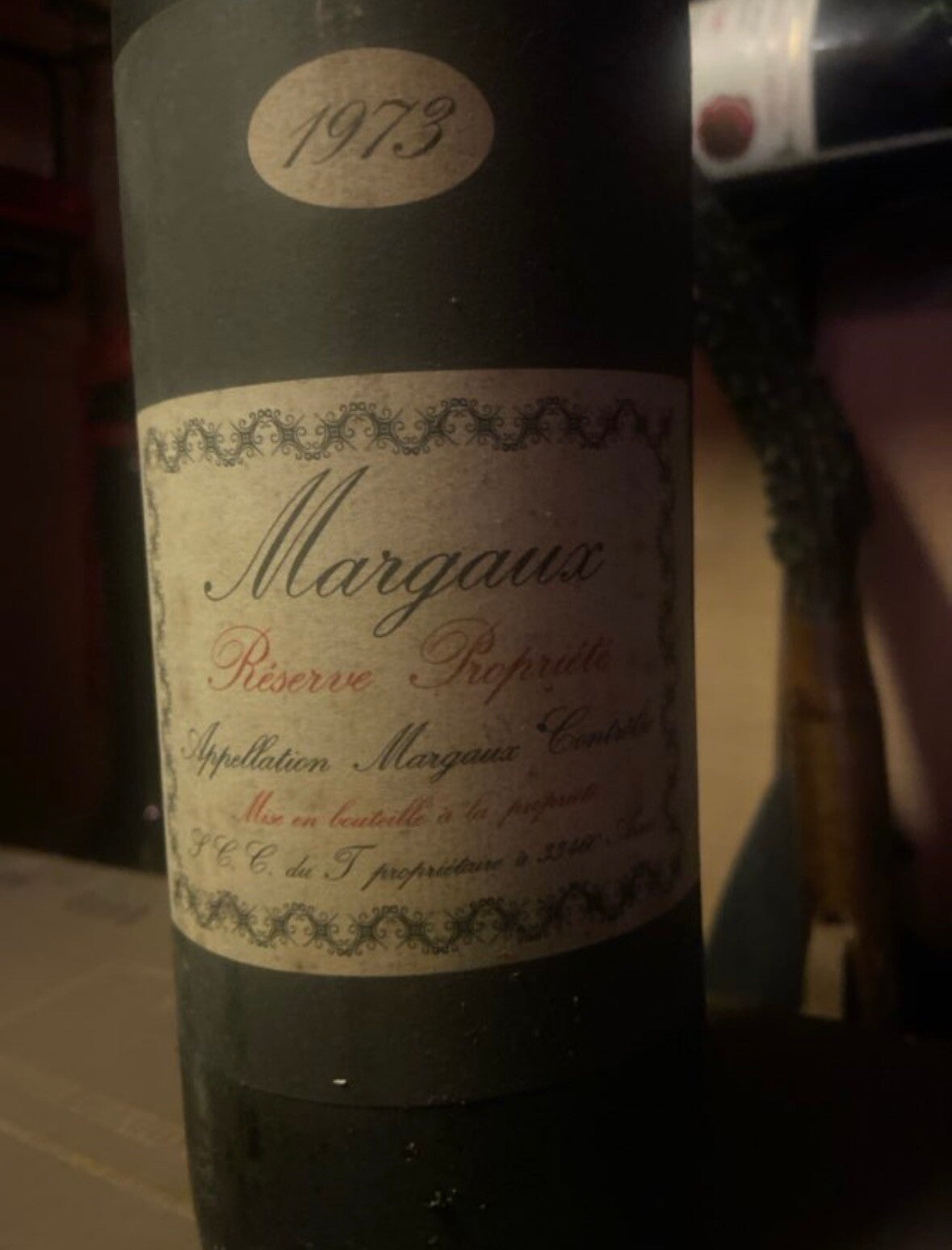 Margaux 1973 1er Grand Cru Classé Médoc - En stock