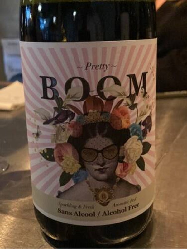 Pretty Boom Rouge  0,0% (Offre carton de 6 bouteilles )