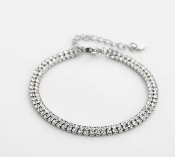 Armband Selah Strass Zilver