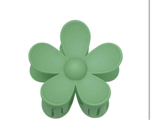 Haarklem bloem groen.
