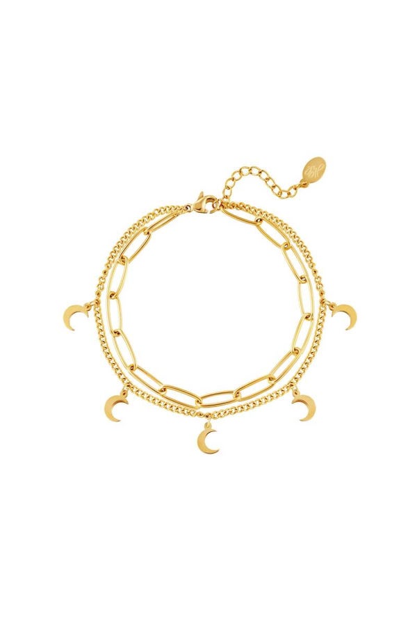 Armband Maan Goud