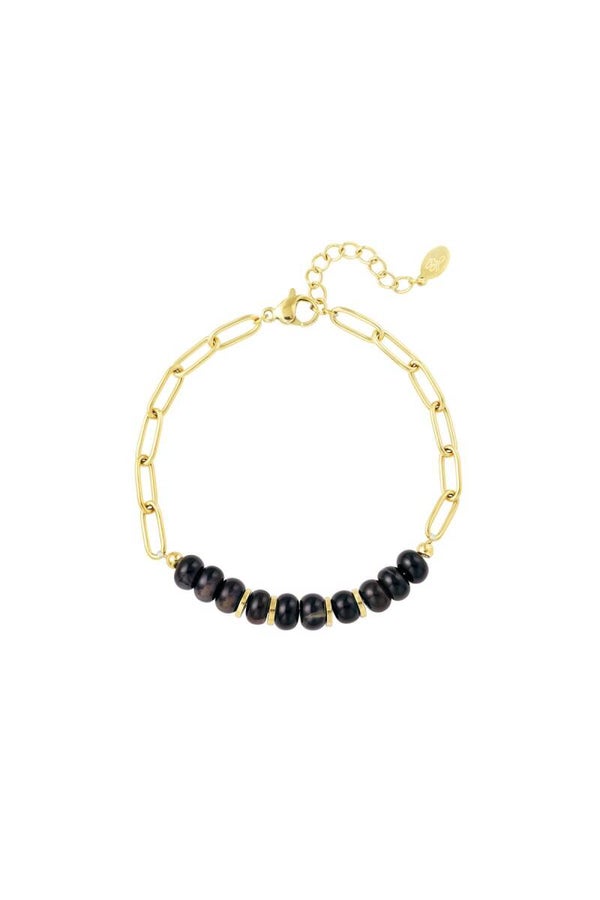 Armband Chunky Zwart