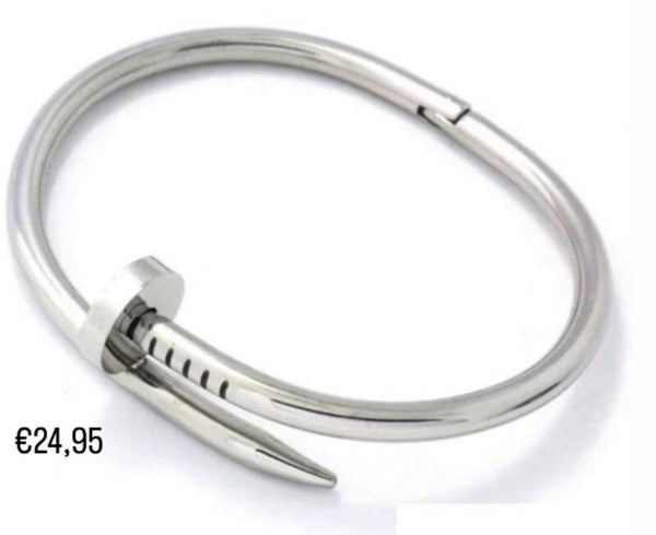 Armband Spike Zilver