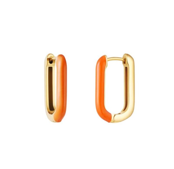 Oorbellen Haily oranje Sale
